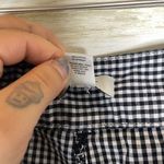 Loft Ann Taylor Blck and White Gingham Checkered Marisa Cropped Pants Photo 3