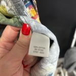 Vintage button up art painting Paris shirt Christopher Banks long sleeve size XL Blue Photo 9