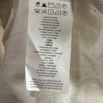 Michael Kors  White Lace Blouse Women’s M Fringe Hem‎ Short Sleeve Top Classic Photo 9