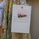 Mac Duggal  5475 Women's  Floral Embellished Spaghetti Strap Gown Photo 13