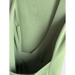 Ann Taylor LOFT Women’s Avocado Green Sleeveless Cross Over V-neck Top Size L Photo 9