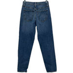 SO high rise Mom jeans size 0 size 24 juniors some front distress Photo 7