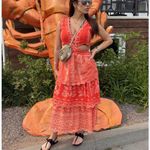 Farm Rio  x Anthro Cut Out Midi Dress Photo 3