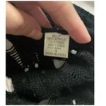 Lush Clothing Boho Gothic Punk Open Knit Crochet Long Sleeve Cold Shoulder Top Lush Black S Photo 4