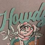 Howdy Bling Rhinestone Lavendar Sweatshirt size M Purple Size M Photo 3