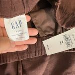 Gap  Womens Pull On Wide Leg Pant, Brown, M Tall, 784407 Photo 3