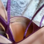 💜Lulus: Karence Violet Satin Lace Photo 7