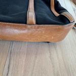 Fossil  Vintage Brown Leather Handbag Tote Bag Purse Photo 5