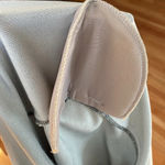 Misook Open Front Cardigan Long Gray Colorblock Sweater Knit Lightweight Neutral Photo 6