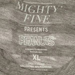 Mighty fine  Presents Peanuts‎ Womens Gray Snoopy Shirt XL Photo 2