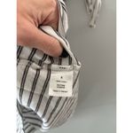 J.Crew  Top Women's Small Striped Cotton Tie Sleeves Nautical Preppy Country Club Photo 4