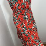 BTFBM Women Floral Dresses Casual Summer Sleeveless Halter Neck Ruffle Belt Boho Size L Photo 11