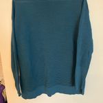 Lafayette 148 Ribbed Tunic Sweater in Empress Teal top shirt Green Size L Photo 9