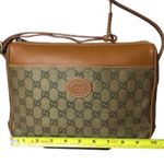 Gucci Authentic Vintage  GG Supreme 1980s Mint Condition Adjustable Crossbody Bag Photo 8