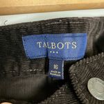 Talbots Plus Size Dark Brown Coffee Colored Corduroy Pants Photo 6