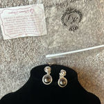 Premier Designs NEW Clip and Post Hematite Earrings Photo 1