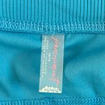 Free People Movement NWT Instant Replay Varsity Blue Biker Shorts Photo 7