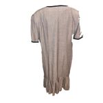 Vintage R.E.O Pleated Work Dress – Classic Elegance with Retro Charm Blue Size 16 Photo 2