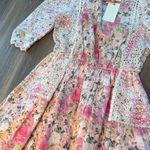Love Shack Fancy NWT  NOVALIE FLORAL MINI DRESS Photo 4