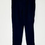Babaton Aritzia Ankle Crop Pull On Cohen Pant Trousers Navy Blue | 6 Photo 5