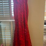 Red Prom Dress Size 0 Photo 6