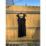 HEMET Gothic Halloween Black & Red Midi Dress Skull‎ Birds Small Steampunk Photo 9