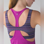Lululemon  All Sport Support Tank/Bra Combo in Ultra Violet Size 2 Photo 4