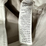 Spanx Stretch Twill Cropped Wide Leg Pants Women's Large White High Rise Photo 6