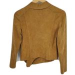 BLANK NYC Tan Faux Suede Moto Jacket Photo 5