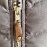 LL Bean Downtek Duck Down Fleece Lined Mock Neck Lightweight Jacket Black Photo 2