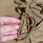 SheIn Strapless Ribbed Dress with Adjustable Ties Photo 2