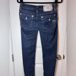 Miss Me Signature Skinny 26 Dark Wash Bling Jeans Y2K Western Festival Retro Photo 4