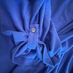 Tommy Hilfiger Sport Hoodie 1X Blue Waffle Knit Pullover Plus Size Logo Photo 7