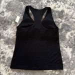Aerie  Black Racerback Tank Top Built in Bra Medium NWT Photo 3
