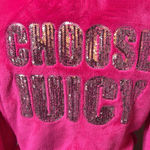 Juicy Couture Pink Long Sleeve Bath Robe Size Medium Photo 5