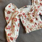 ZARA Linen Milkmaid Top Photo 0