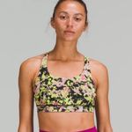 Lululemon  Energy Bra size 6 highlighter multi Photo 0