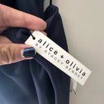 Alice + Olivia NEW WITH TAGS - Harmony Mini Slip Dress - Navy Photo 6