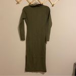 VICI Olive Green Knit Sweater Midi Dress size Small Photo 5