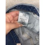 Driftwood Free People Leah Denim Floral Mini Skirt Size 30 in Butterfly Effect Photo 3