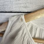 Sundance White Whispered Breezes Cold Shoulder Tunic Long Sleeve Top Size Small Photo 8