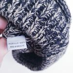 C.C Knit Heathered Beanie Hat Black Photo 4