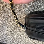 Daniella Bag Vintage Black Vegan Leather Quilted Crossbody Chain Purse Black Photo 15