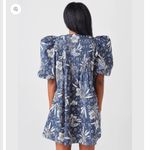 Hunter Bell jerkins printed floral tunic dress mini L boho cotton beautiful Photo 3