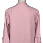 French Connection Virgin Wool Cashmere Flare Sleeves Pink Coat Women’s Size 4 Photo 5