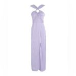 Topshop  ring detail maxi dress in lilac Photo 7