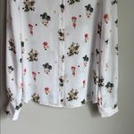 Ted Baker  Simma Floral Printed Woven Shirt in White - Size 6 Photo 4