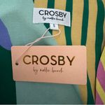 CROSBY by Mollie Burch Emilie Dress Fields Tie Front Cutout Colorful Dress NWT S Photo 11