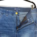 Democracy  "Ab"solution Flare Jeans Blue Bootcut Stretch Classic Staple Sz 16 Photo 2