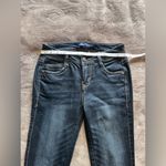 WALLFLOWER Legendary Fit Women’s Bootcut Dark Wash Denim Jeans Sz 0 EUC Blue Photo 5